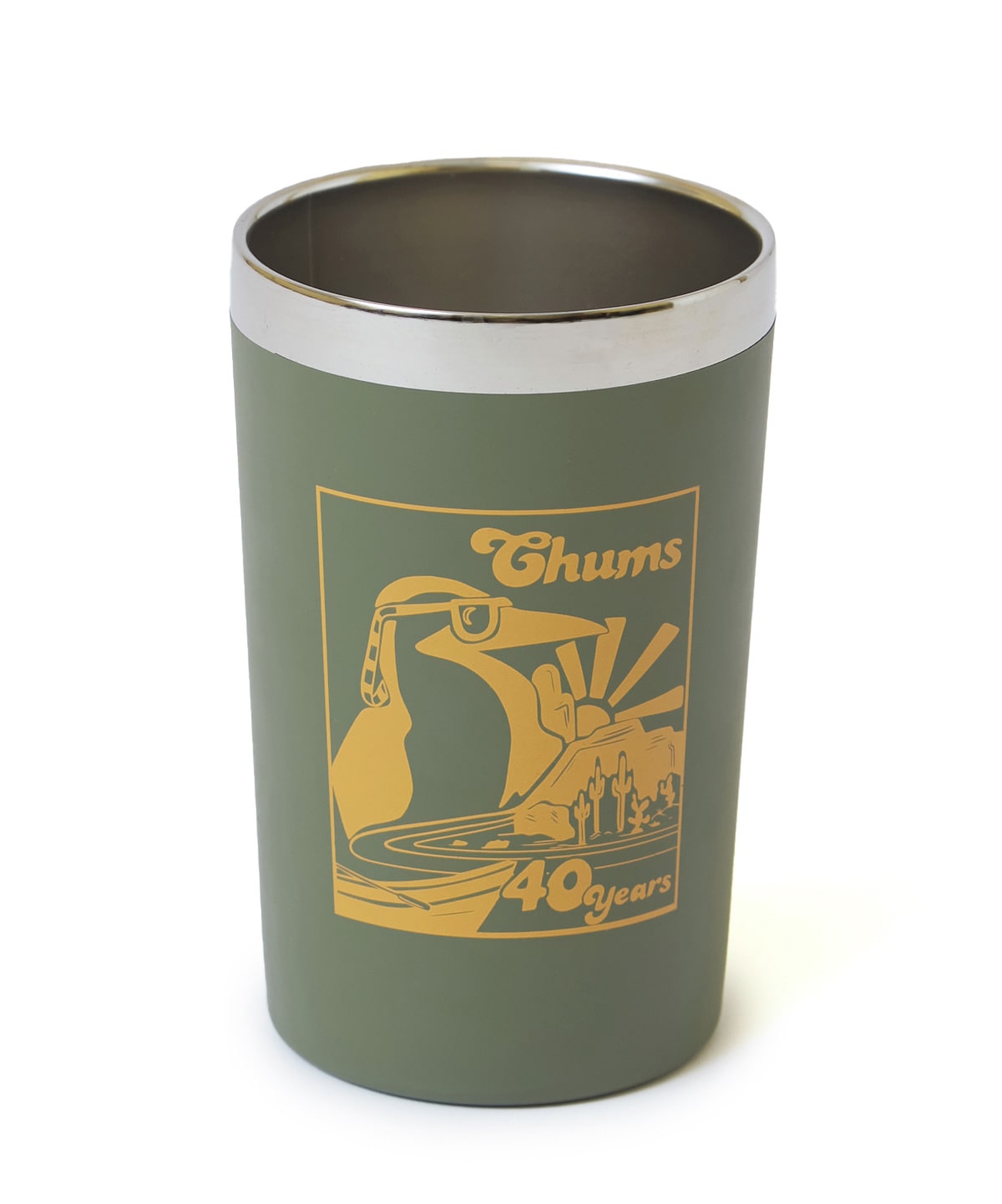 【40周年限定】CHUMS 40 Years Camper Stainless Tumbler(【40周年限定】チャムス40イヤーズキャンパーステンレスタンブラー(水筒｜タンブラー))