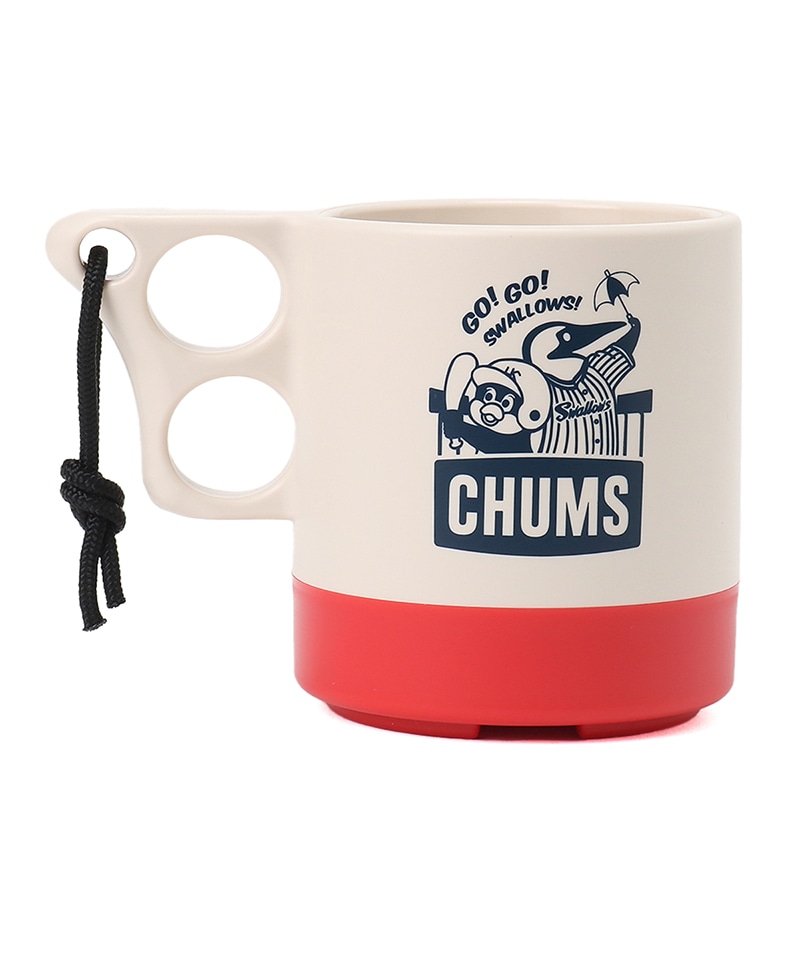 【CHUMS ONLINE SHOP限定】スワローズxCHUMS 2024 Camper Mug(【CHUMS ONLINE SHOP限定】スワローズ×チャムス 2024 キャンパーマグ(キャンプ用品/キッチン用品))